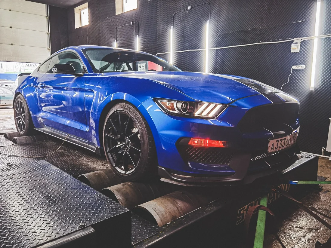Chevrolet на диностенде
