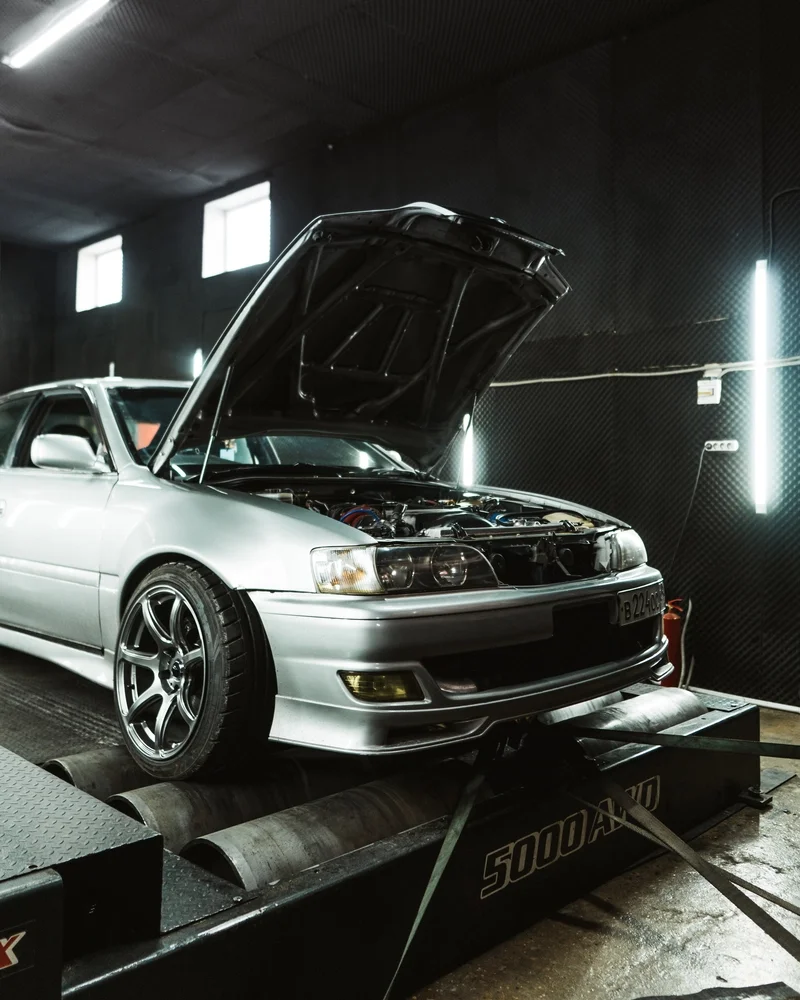 Toyota Chaser на диностенде